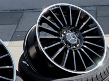 4 jantes neuves 18'' style Pack Sport AMG Mercedes classe A, B, C, CLA, GLA, GLC