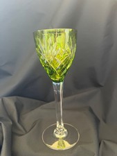 Saint -Louis, modèle "Chantilly" 1958 verre cristal, taillé main, soufflé bouche
