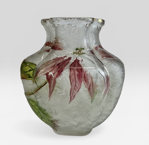 Baccarat vase décor des - -,