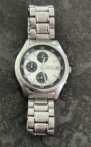 Seiko chronographe - seiko,