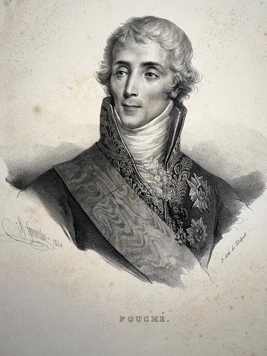 Joseph fouche portrait - joseph,