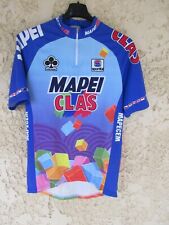 Maillot cycliste MAPEI CLAS 1994 vintage Tony ROMINGER shirt camiseta maglia L