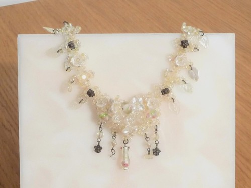 Collier avec perles en - avec,
