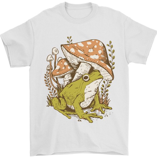 Grenouille champignons - grenouille, et