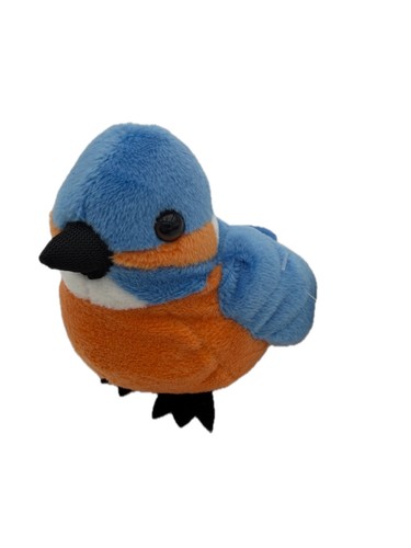 Peluche oiseau martin pêcheur - oiseau,