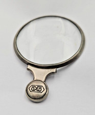 ANCIENNE LOUPE DE POCHE  VERRE