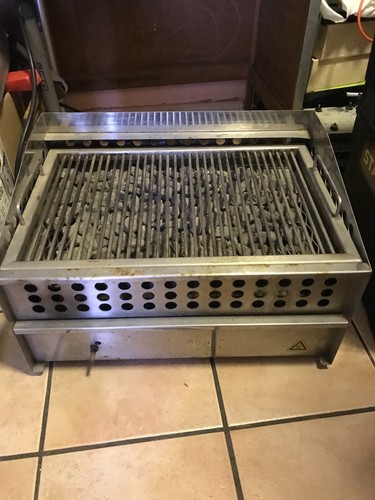 Grill table double inox - de,