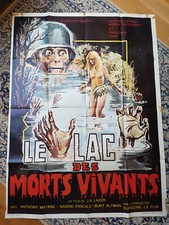Affiche 1981 LE LAC DES MORTS VIVANTS 120x160 Jean ROLLIN / Illust. BELINSKY