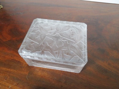 Rare rené lalique boîte - rare,