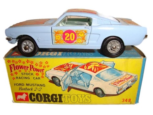 Mustang fastback flower - fastback,