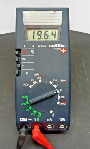 Multimètre metrix 522 - multimètre,