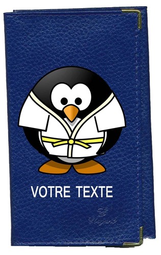 Etui carte grise - , bleu