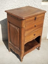 ancien meuble a en-cas louis XIV ? 18eme siecle ? Chevet travailleuse table