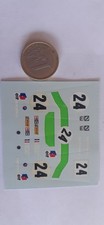 decals decalcomanie  matra 630 n24 lm le mans 1968 1/43