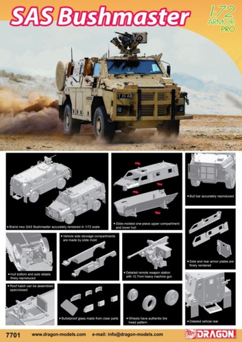 Dragon 7701 72 sas - -, 1:72
