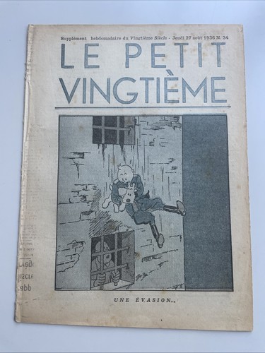 Petit vingtième une - petit,