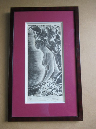Estampe gravure eau forte - estampe,