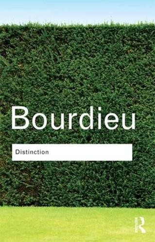 Pierre bourdieu distinction - pierre,
