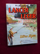 livre pêche :  LANCER LEGER DE SURFACE ultra léger / 1955