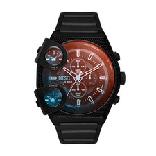 Montre Homme DIESEL SIDESHOW DZ7474 Chrono Silicone Noir 51mm