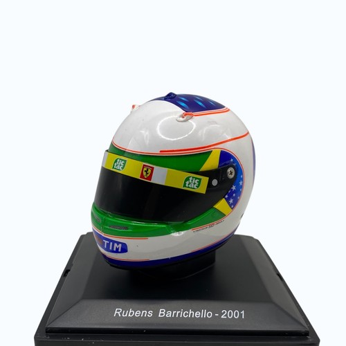 Rubens barrichello 2001 - 2001, casque