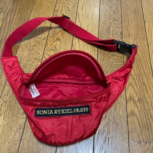 Sonia rykiel red nylon body - red,
