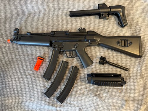 Mp5 electric airsoft rifle - mp5,