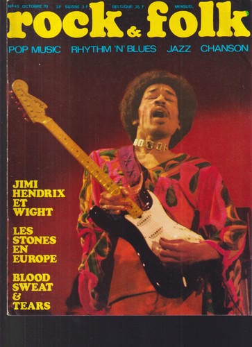 Rock folk jimmy hendrix - rock, n°45