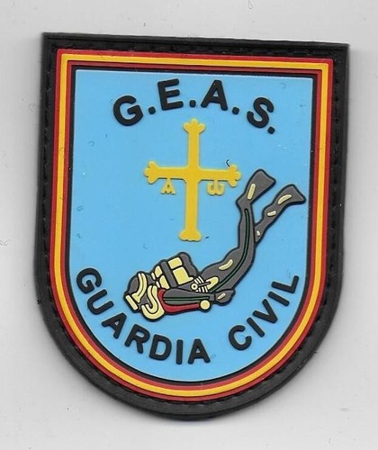 Ecusson espagne police guardia - ecusson,