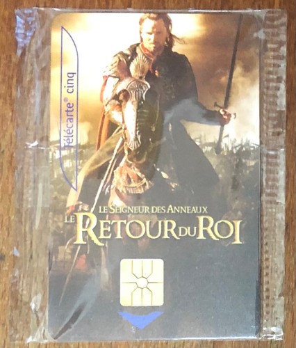 Telecarte seigneur des - 5u,