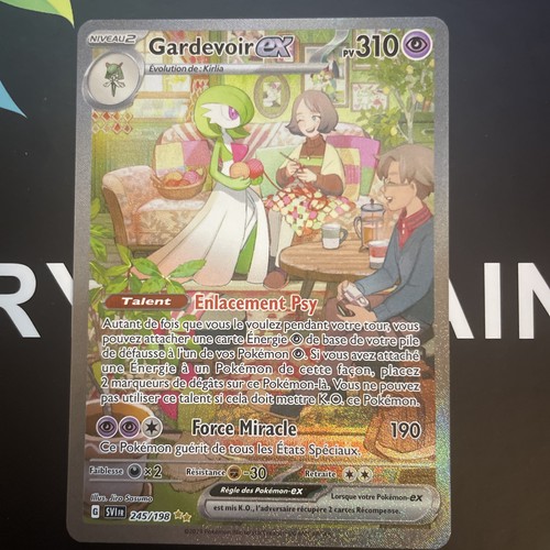 Carte pokémon gardevoir - pokémon, ex