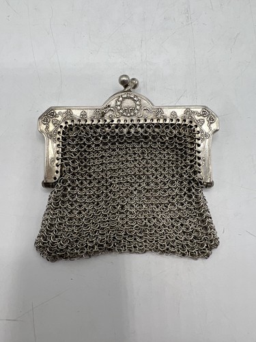 Aumoniere bourse argent - en,