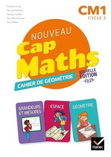 Cap Maths CM1 Éd. 2020 - Cahier de Géométrie-Mesure - Charnay, Roland