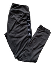 Reebok Legging De Sport Fitness Pantalon Gris Taille M