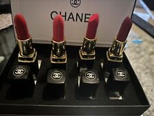 coffret chanel de 4 rouge à lèvres 