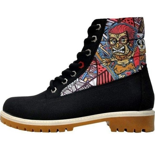 Dogo boots black multi - dogo, boots,