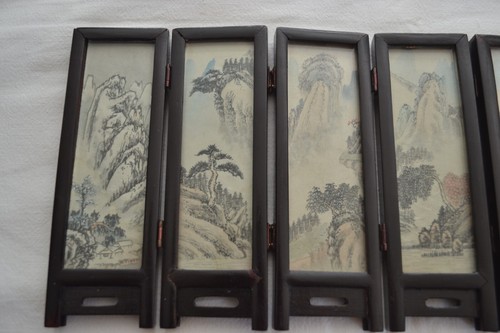 Mini paravent motif japonnais - mini,