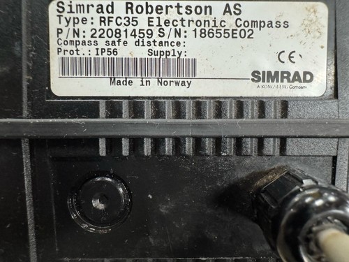 Simrad robertson electronic - simrad,