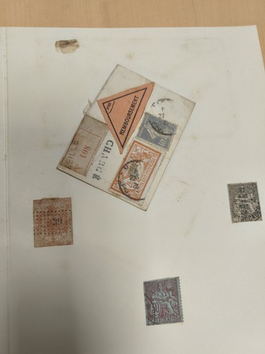 Lot timbres anciens - , france