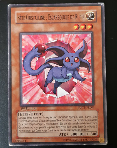 Bête cristalline escarboucle - bête,