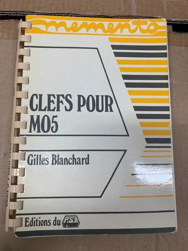 Thomson mo5 clefs pour - -,
