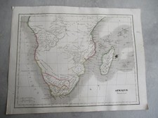 AFRIQUE MERIDIONALE  CARTE