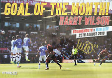 Affiche signée Harry Wilson