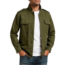 Hommes Armée Veste Militaire