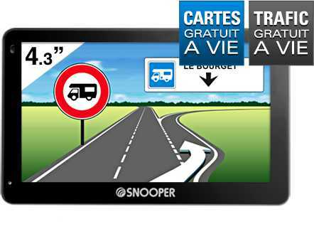 Gps camping car snooper - gps, cc2400