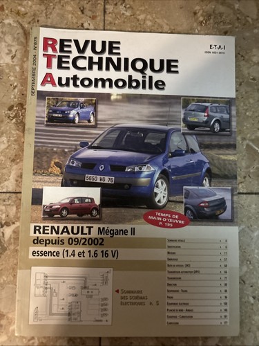 Revue technique renault megane - renault,