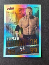 Triple H Champion Raw Carte Catch Topps Slam Attax Evolution 2009