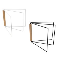 Porte-serviettes à 3 bras sur