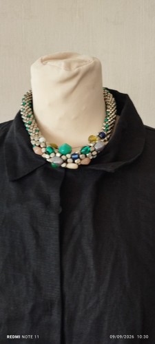 Collier multi rang - multi-rang, alliage
