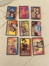 Lot De 9 cartes dragon ball Z